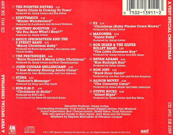 A Very Special Christmas (CD) | NEAR MINT MINUS (NM-) Near Mint (NM) - HOLIDAY / USED *NEAR MINT-*