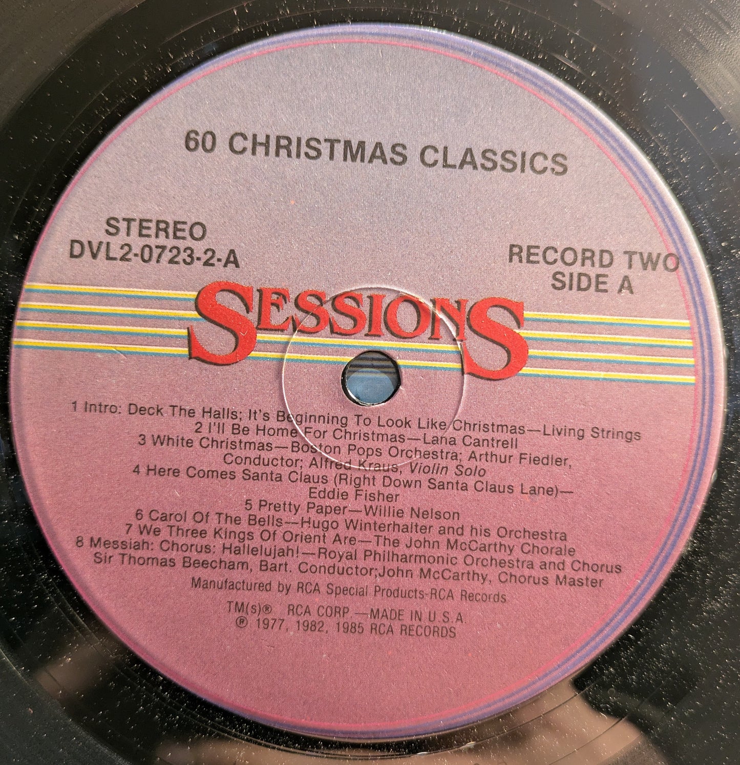 60 Christmas Classics (4xVINYL) | Near Mint (NM) Excellent (EX) - HOLIDAY / USED *NEAR MINT*