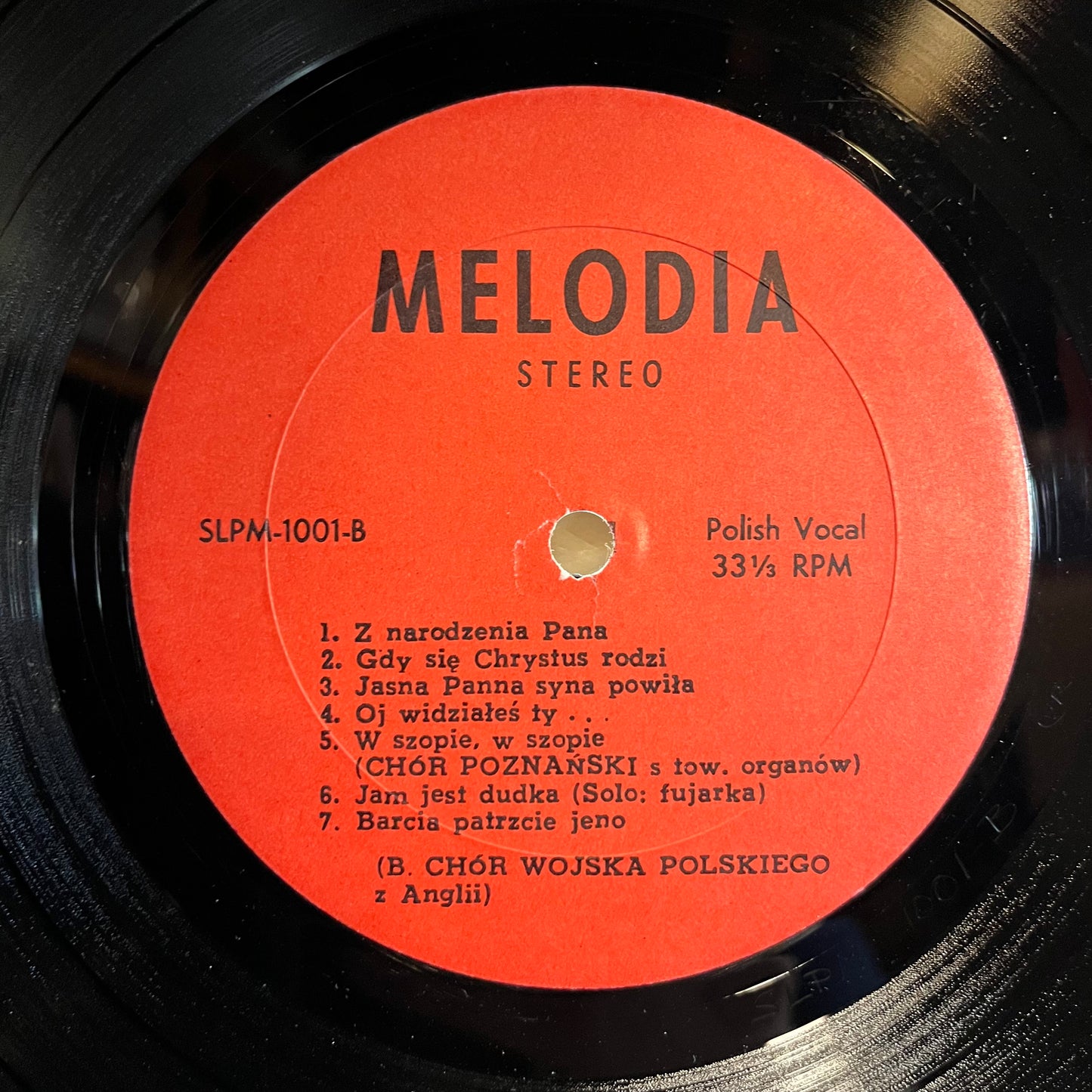 KOLEDY : POLISH CHRISTMAS CAROLS (VINYL) | Excellent (EX) Near Mint (NM or M-) - HOLIDAY / USED *EXCELLENT*