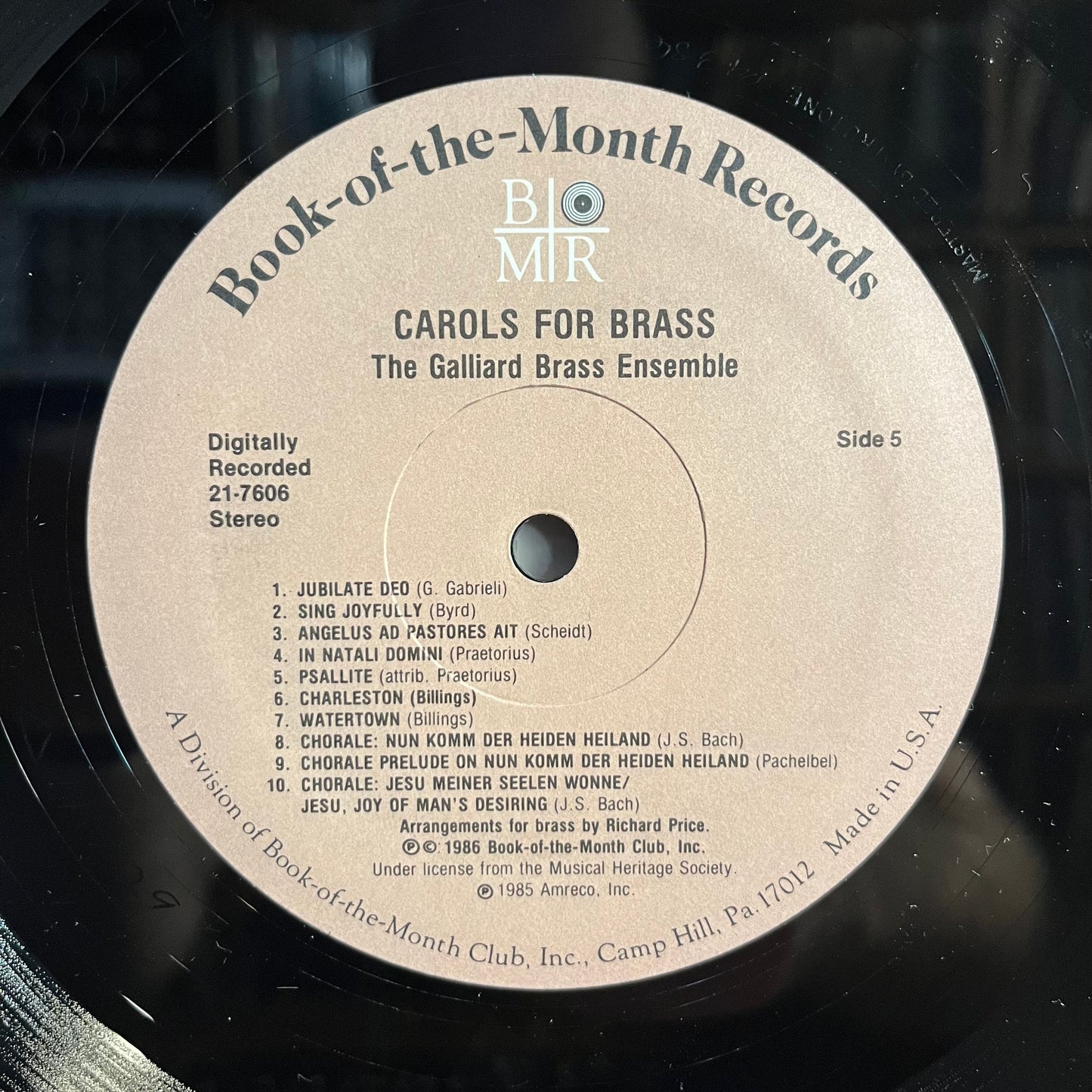 Carols For Brass (3xLP BOX) | Near Mint (NM) Near Mint (NM)
