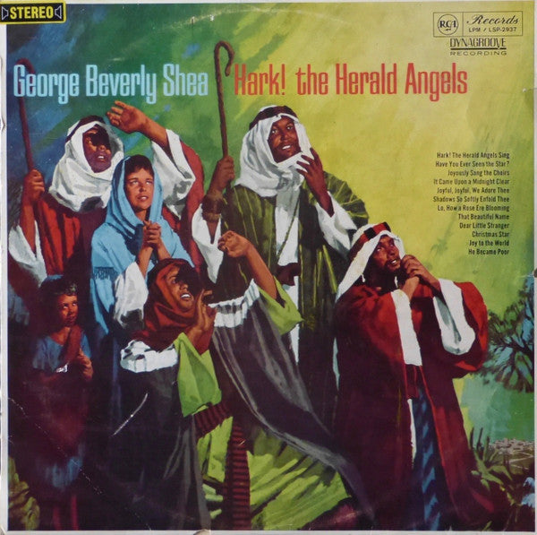George Beverly Shea - Hark! The Herald Angels | Very Good Plus (VG+) Near Mint (NM) - HOLIDAY / USED *VERY GOOD++*