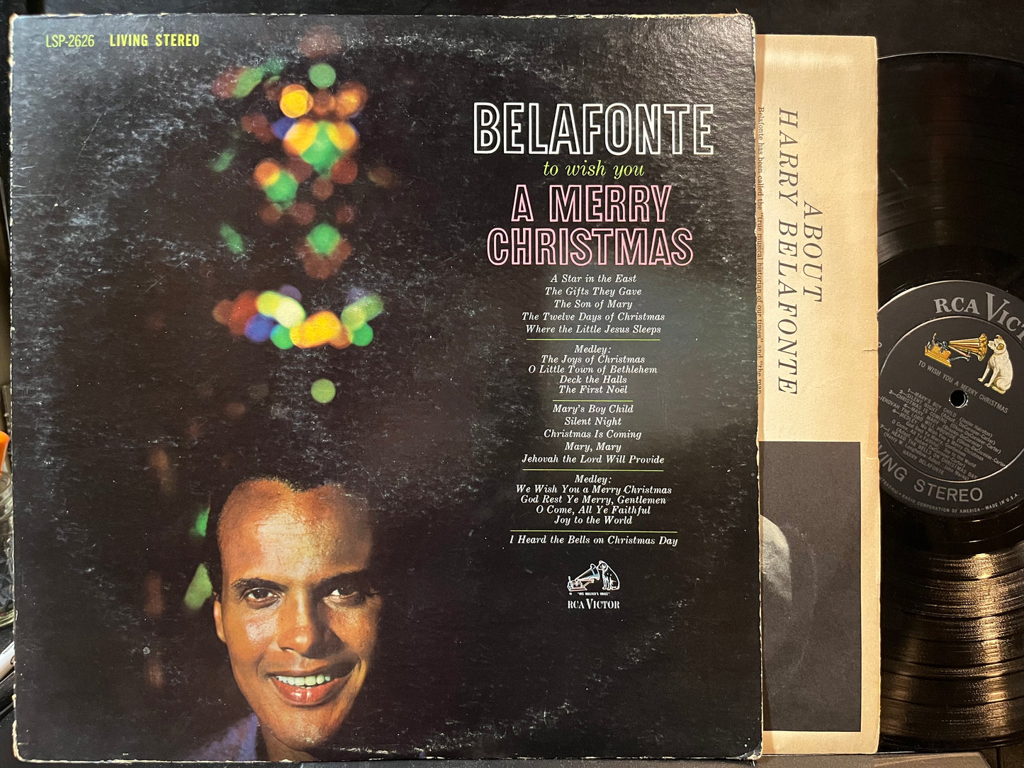 Harry Belafonte - To Wish You A Merry Christmas (VINYL) | Very Good Plus (VG+) Very Good Plus (VG+) - HOLIDAY / USED *VERY GOOD+*