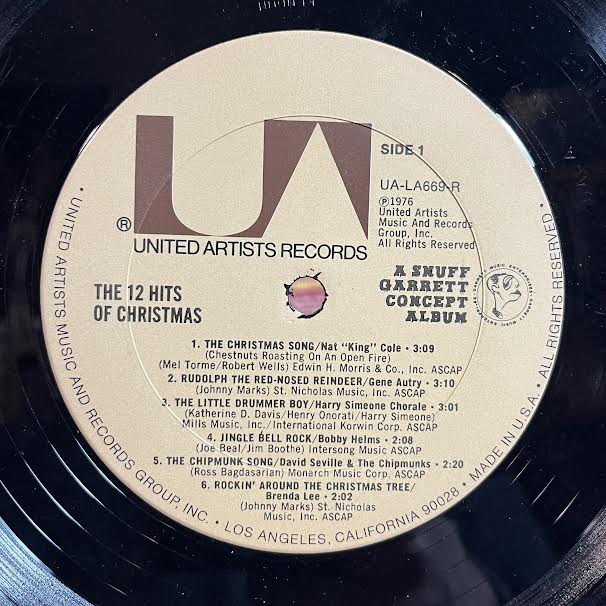 The 12 Hits Of Christmas (VINYL) | Very Good Plus (VG+) Excellent+ (EX+) - HOLIDAY / USED *VERY GOOD++*