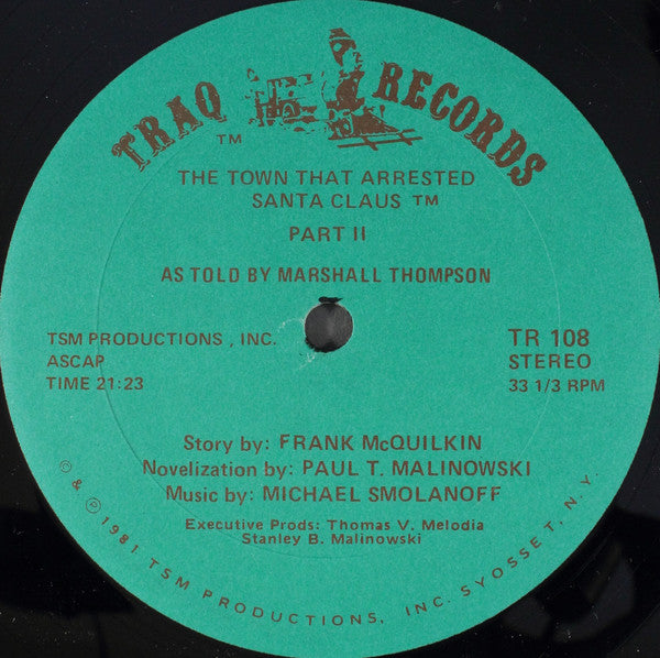 The Town That Arrested Santa Claus | Very Good Plus (VG+) Excellent (EX)