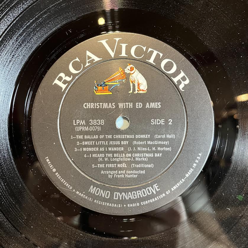 Christmas With Ed Ames | Very Good Plus (VG+) Excellent+ (EX+)