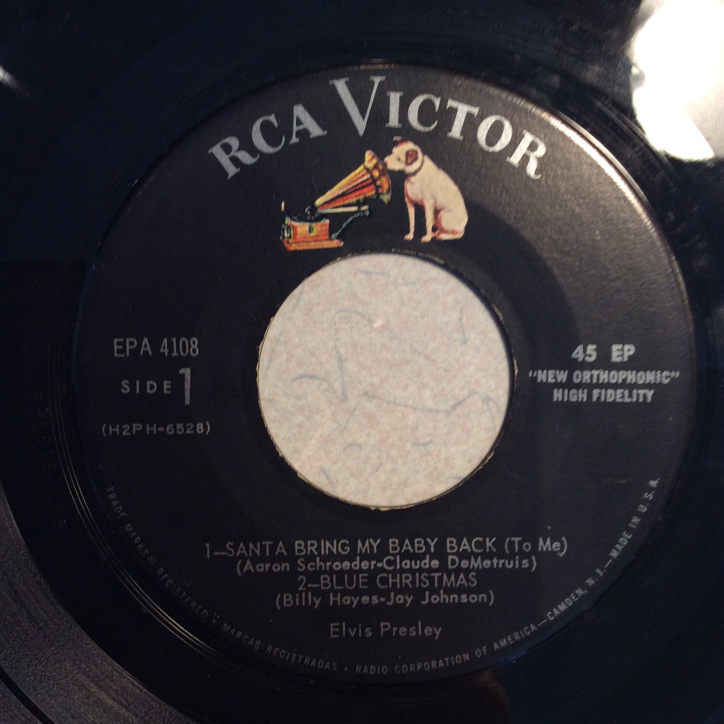 Elvis Sings Christmas Songs (7" VINYL) | Very Good (VG) Excellent (EX) - HOLIDAY / USED *VERY GOOD*