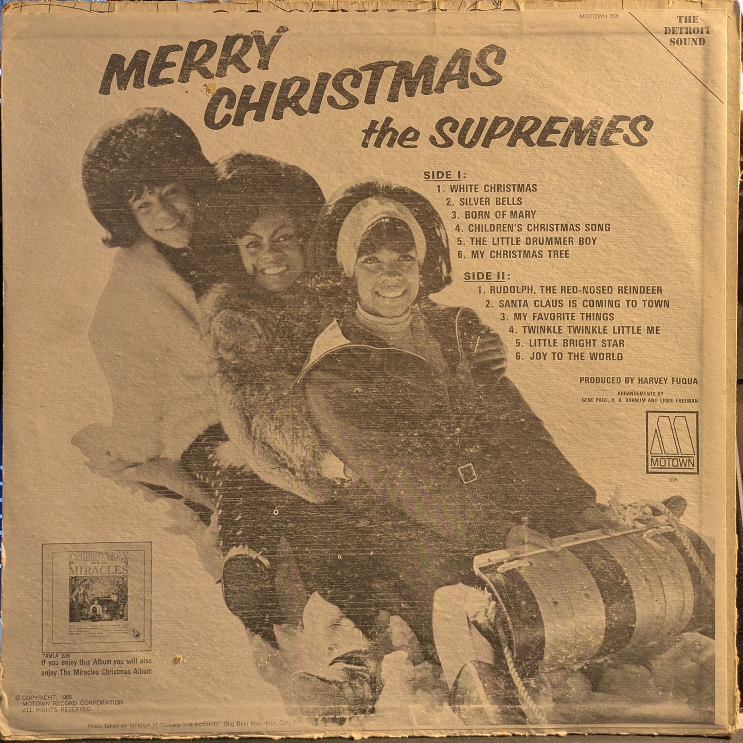 Merry Christmas (VINYL) | Very Good (VG) Good Plus (G+) - HOLIDAY / USED *VERY GOOD*