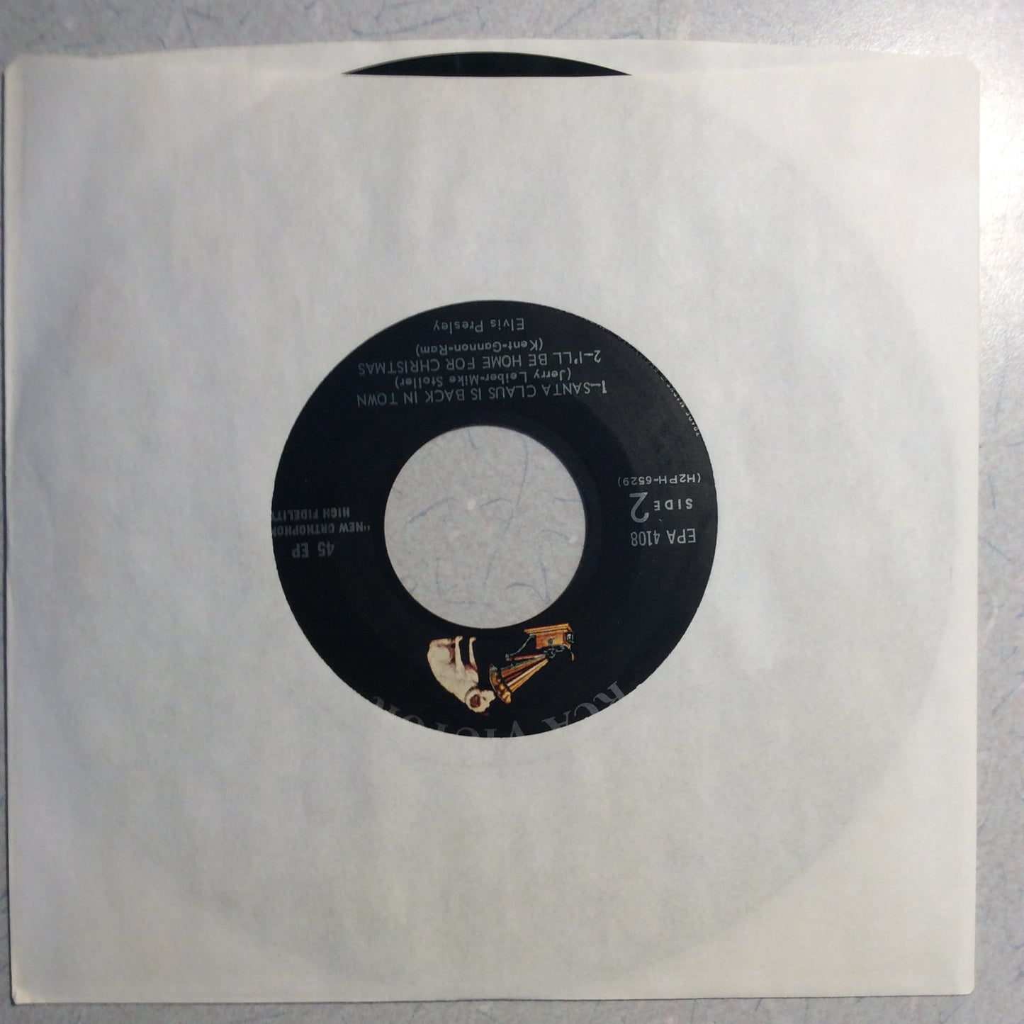 Elvis Sings Christmas Songs (7" VINYL) | Very Good (VG) Excellent (EX) - HOLIDAY / USED *VERY GOOD*