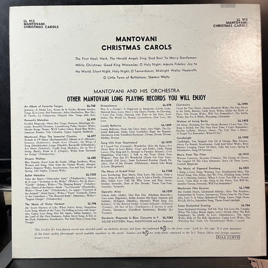 Mantovani And His Orchestra - Christmas Carols (VINYL LP) | USED Near Mint (NM or M-) Near Mint (NM or M-) HOLIDAY