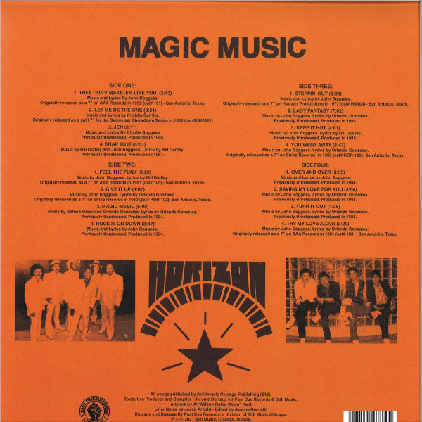 Magic Music (The Story Of Horizon San Antonio, TX. 1977-1984) | Mint (M) Mint (M) - FUNK