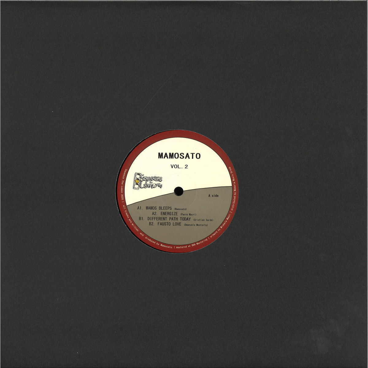 Mamosato - Volume 2 (VINYL 12" Squeeze The Lemon STL003) | NEW - HOUSE/ACID *NEW*
