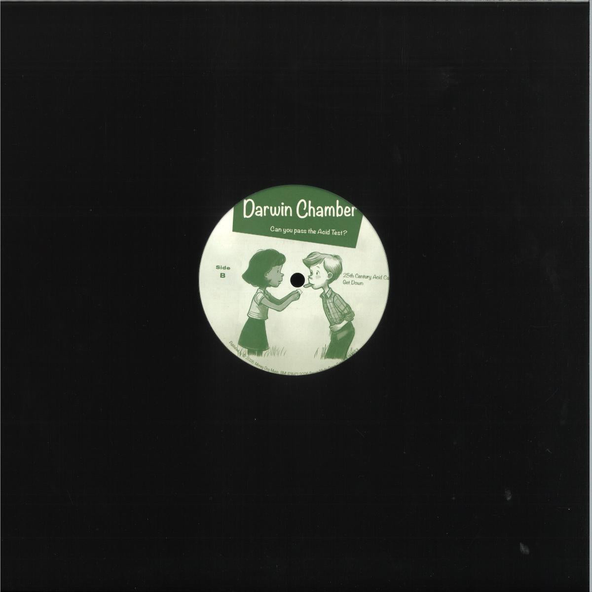 Darwin Chamber - Can You Pass The Acid Test? (VINYL 12" Serwin Media Group US SMG101BLACK) | NEW Mint (M) Mint (M) - HOUSE/ACID *NEW*