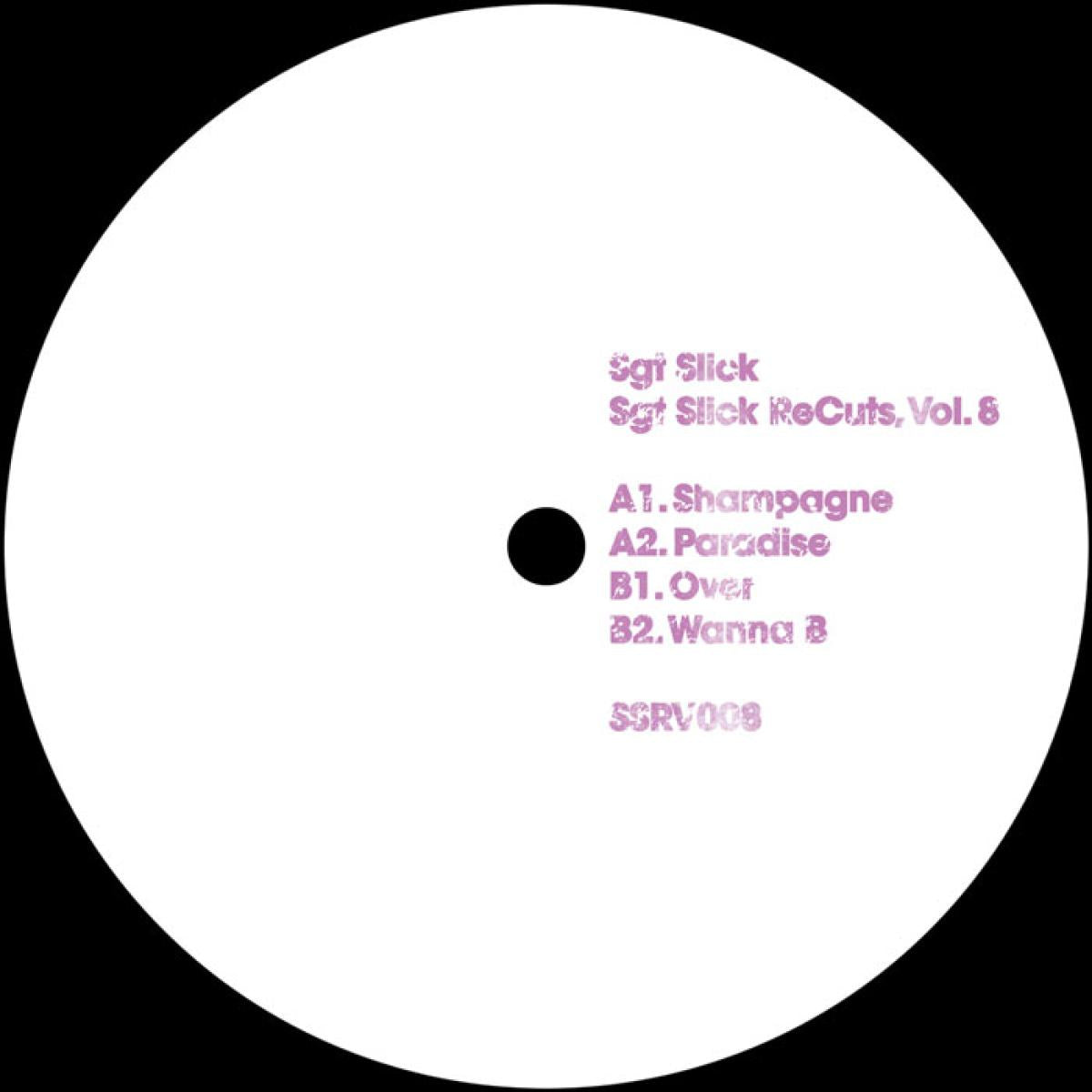 Sgt Slick - (PRESALE 10/30/26) Sgt Slick Re-Cuts, Vol. 8 (VINYL 12" Sgt Slick) | NEW - HOUSE/DISCO *NEW*