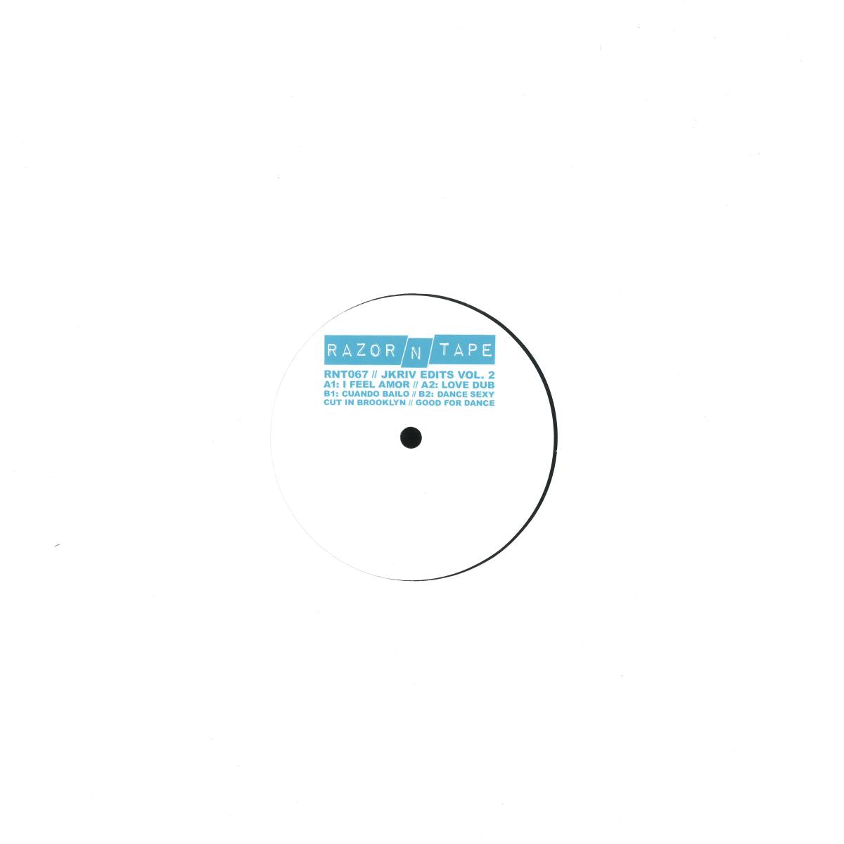 JKriv - JKriv Edits Vol. 2 (VINYL 12" Razor-N-Tape) | NEW - HOUSE/DISCO *NEW*