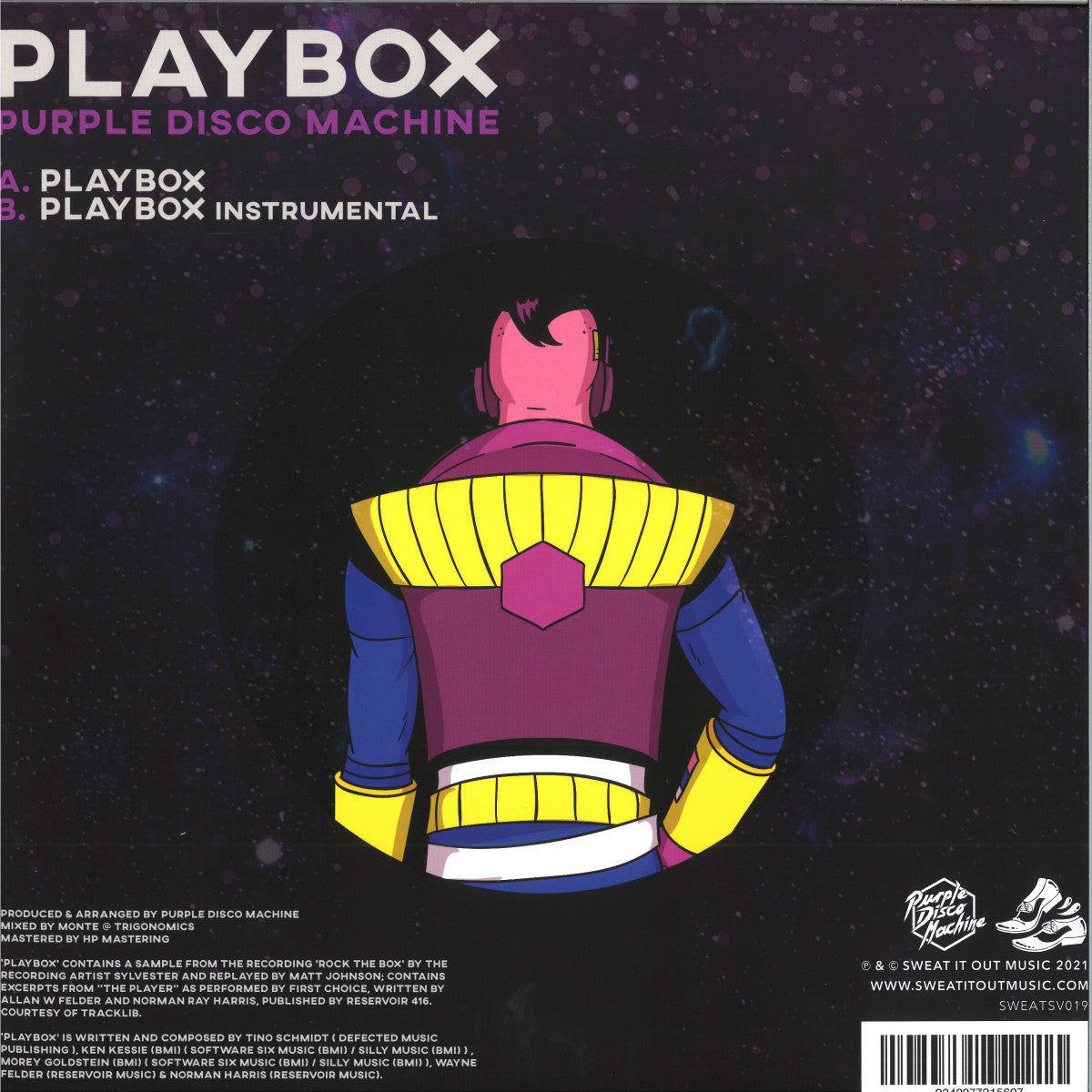 Purple Disco Machine - (PRESALE 10/7/26) Playbox (VINYL 12" Sweat It Out!) | NEW - HOUSE/DISCO *NEW*