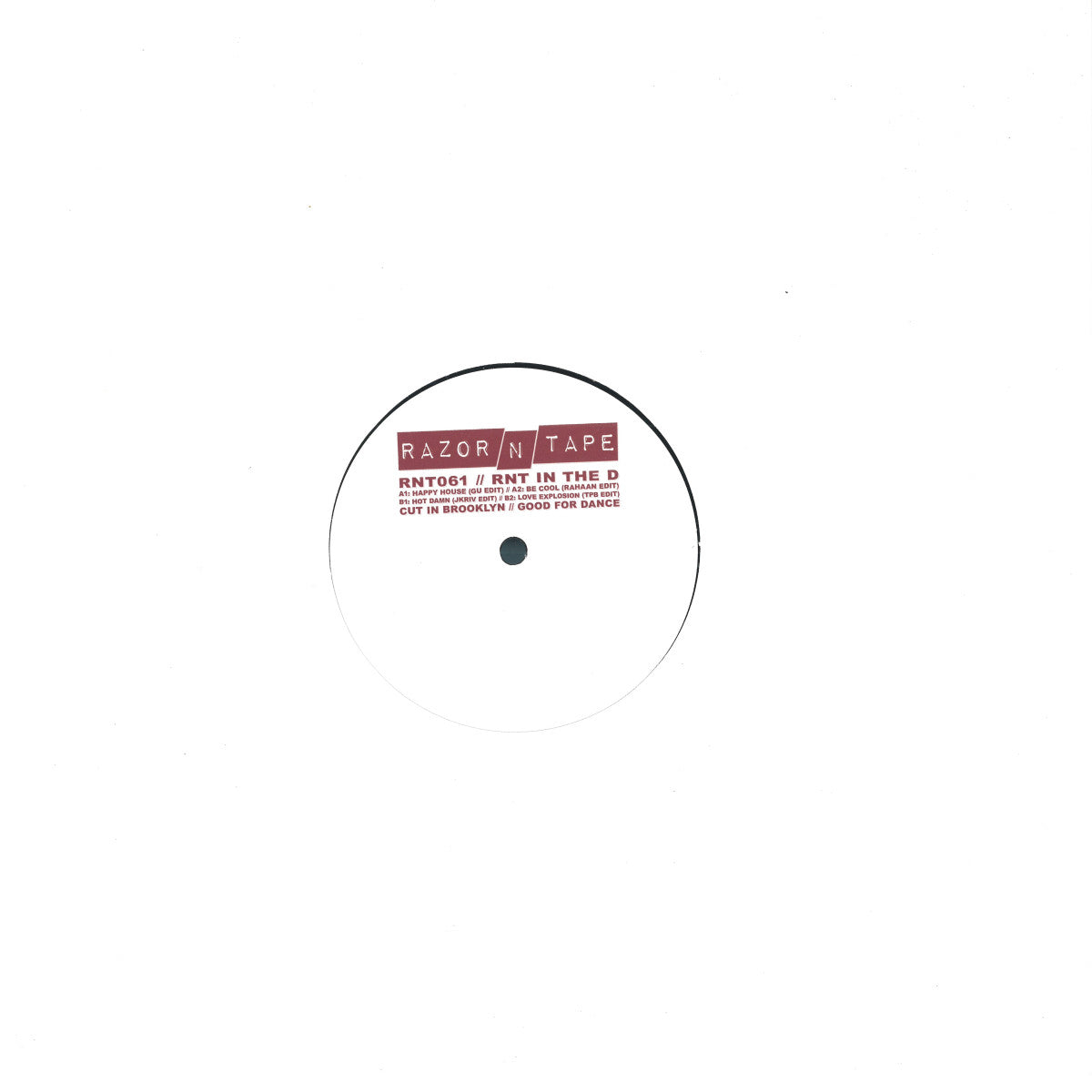 Various - RNT In The D (VINYL 12" Razor-N-Tape) | NEW - HOUSE/DISCO *NEW*
