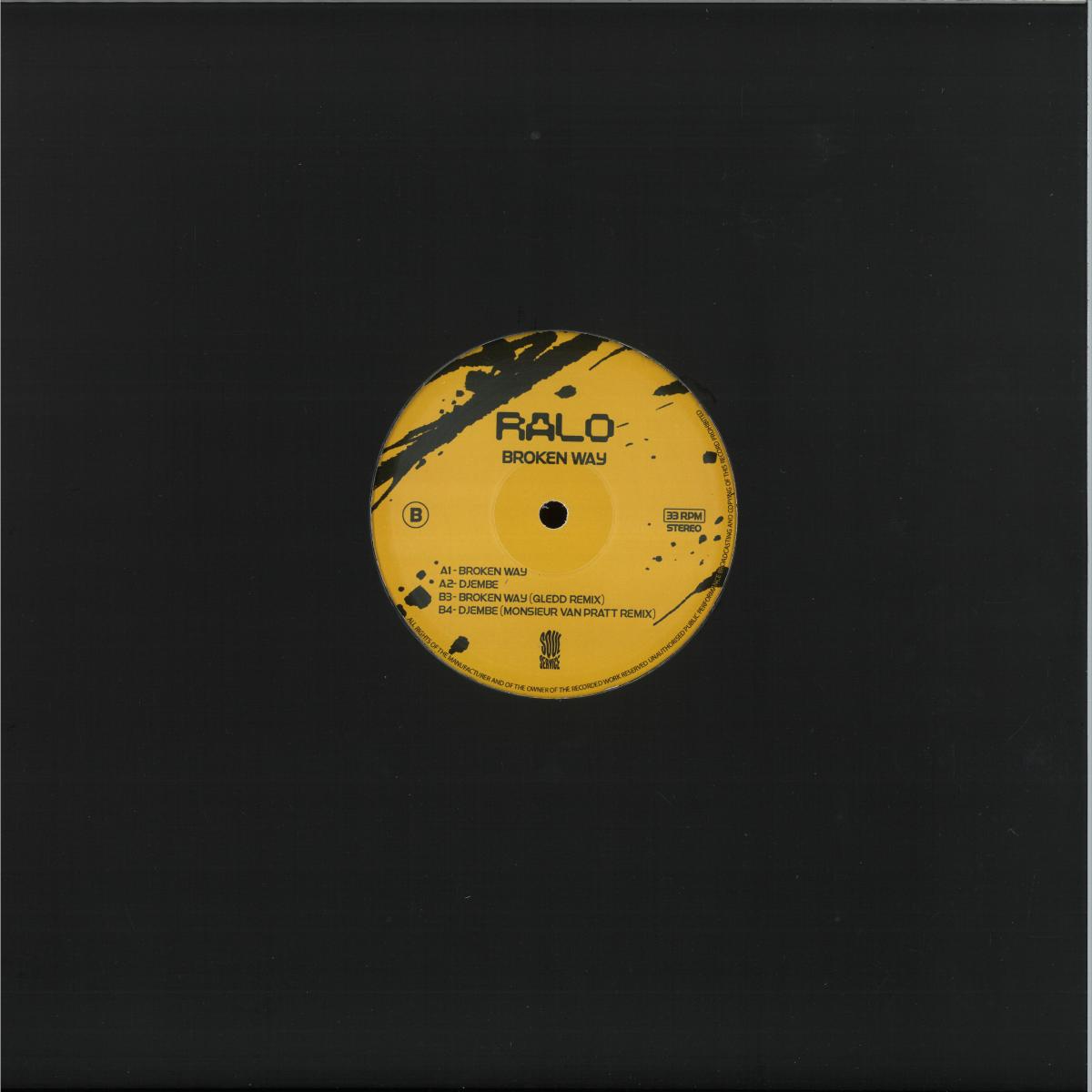 Ralo - Broken Way (VINYL 12" Soul Service SS003A1 2026) | Mint (M) Mint (M) - HOUSE/DISCO *NEW*