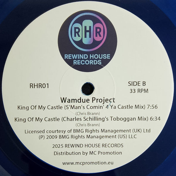 King Of My Castle (BLUE VINYL) | Mint (M) Mint (M) - HOUSE *NEW/COLOR*