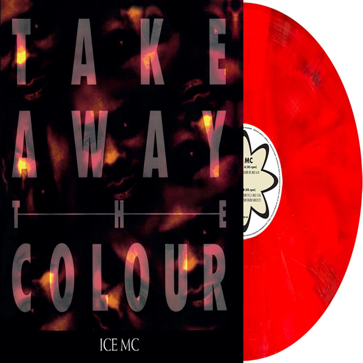 ICE MC - (PRESALE 10/23/26) Take Away The Colour (RED VINYL 12" Dance On The Beat) | NEW - HOUSE *NEW/COLOR*