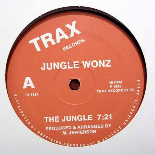 Jungle Wonz The Jungle / Time Marches On 12" Mint (M) Mint (M)