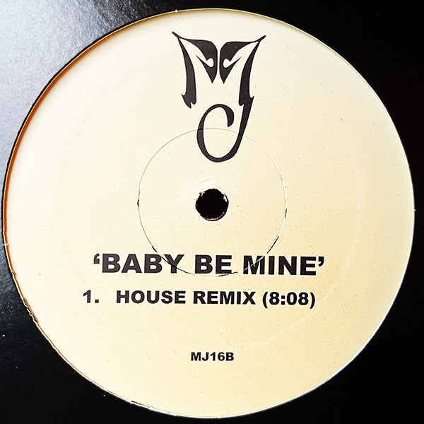 Billie Jean / Baby Be Mine (VINYL) | Mint (M) Generic - HOUSE *NEW*
