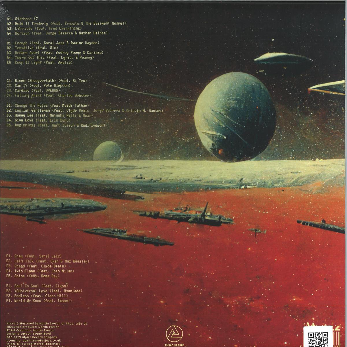 Atjazz - (PRESALE) Starbase 17 LP (3xVINYL) | Mint (M) Mint (M) - HOUSE *NEW*