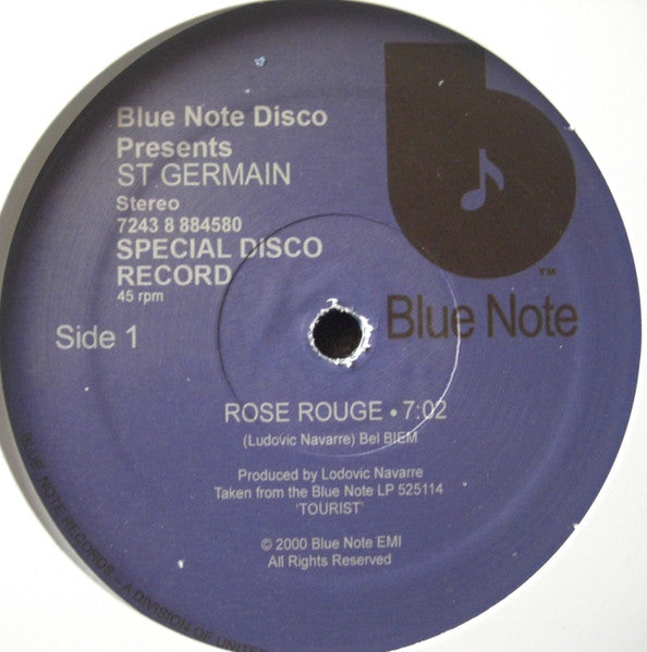 Rose Rouge (BLUE VINYL) | Mint (M) Generic - HOUSE *NEW*