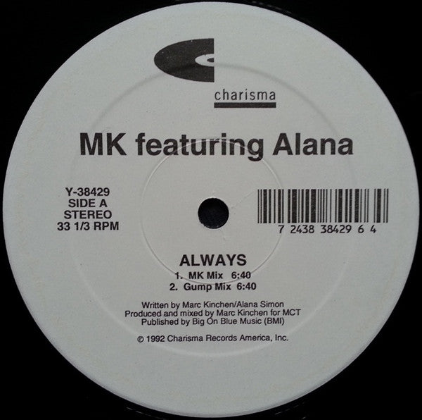Always (VINYL) | Mint (M) Mint (M) - HOUSE *NEW*