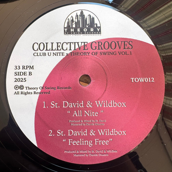 Collective Grooves Vol.1 (VINYL 12") | Mint (M) Mint (M) - HOUSE *NEW*