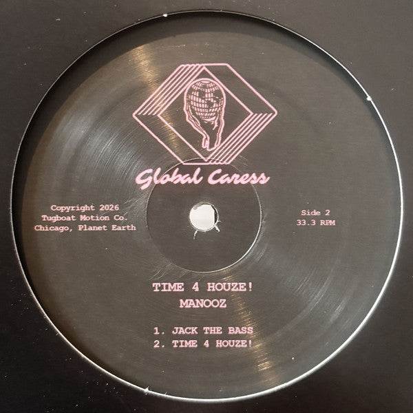 ManooZ - Time 4 Houze! (VINYL 12") | NEW - HOUSE *NEW*