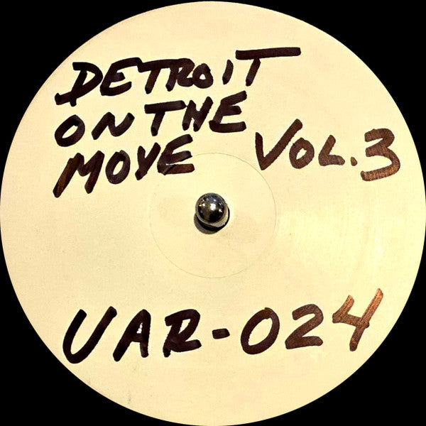 Various - Detroit On The Move Vol 3 (White Label) (VINYL) | Mint (M) Mint (M) - HOUSE *NEW*