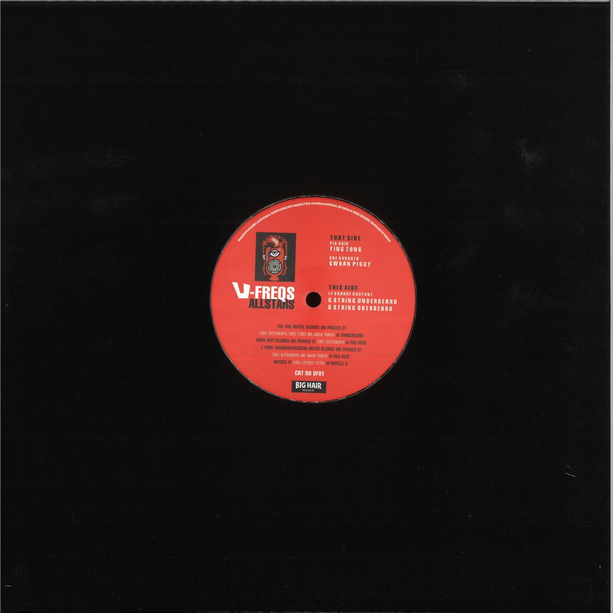 Various - U-Freqs Allstars Vol. I (VINYL 12" U-Freqs UF01) | NEW Mint (M) Mint (M) - HOUSE *NEW*