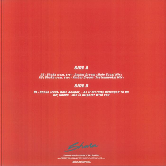 Shaka - (PRESALE) Amber Dream EP (VINYL) | Mint (M) Mint (M) - HOUSE *NEW*