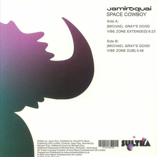 Space Cowboy (Michael Gray’s Good Vibe Zone) | Mint (M) Mint (M) - HOUSE *NEW*