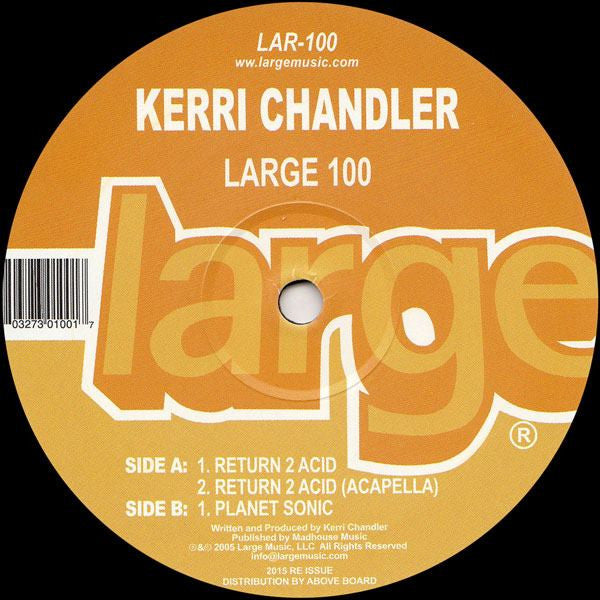 Return 2 Acid (VINYL) | Mint (M) Mint (M) - HOUSE *NEW*