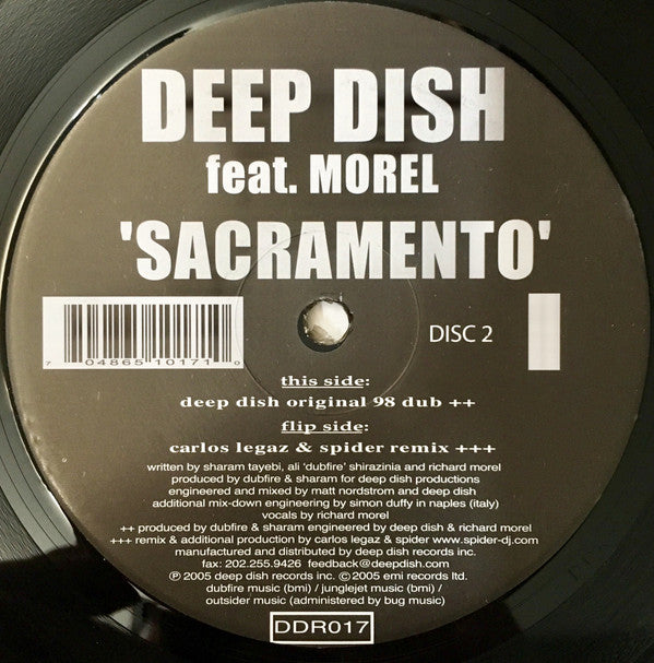 Sacramento | Mint (M) Very Good Plus (VG+)