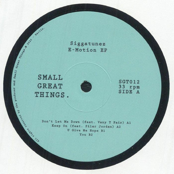 E Motion EP (VINYL) | - HOUSE *NEW*