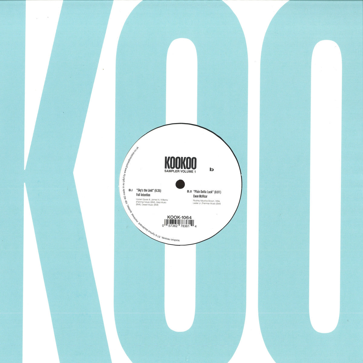 Various - (PRESALE 09/03/26) Kookoo Sampler Vol.1 (VINYL 12" KooKoo) | NEW Mint (M) Mint (M) - HOUSE *NEW*