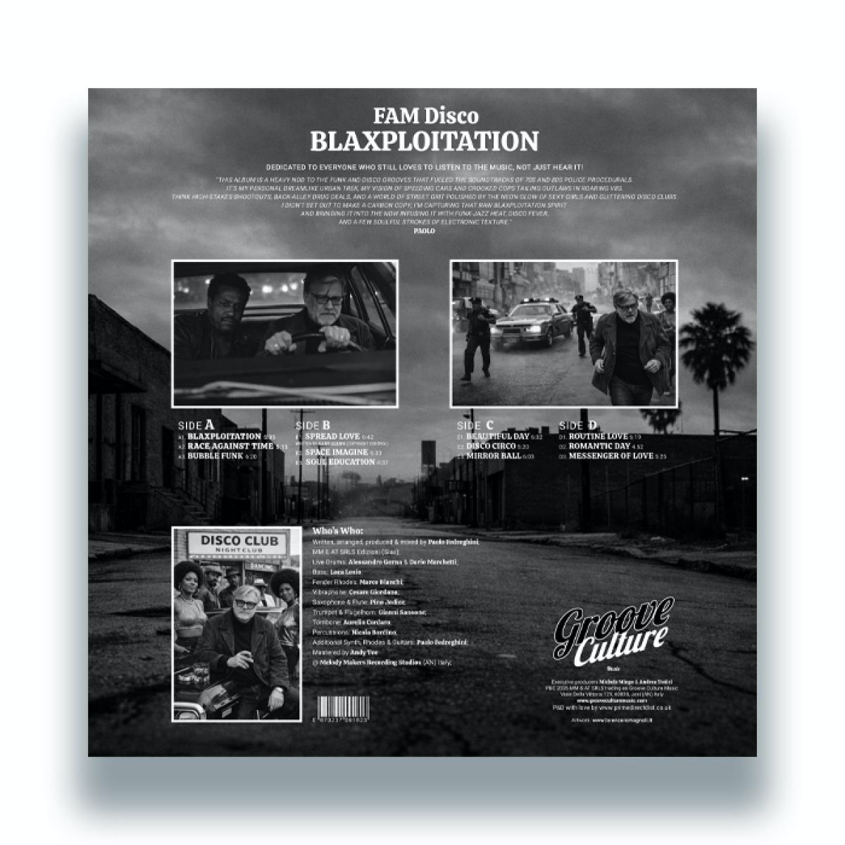 FAM Disco - (PRESALE 5/29/26) Blaxploitation (2xVINYL) | Mint (M) Mint (M) - HOUSE *NEW*