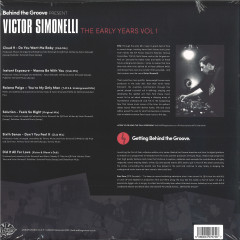 Behind The Groove Present Victor Simonelli The Early Years Vol. 1 (2xVINYL) | Mint (M) Mint (M) - HOUSE *NEW*