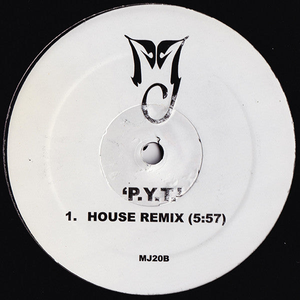 Thriller / P.Y.T. (House Remixes)(VINYL) | Mint (M) Generic - HOUSE *NEW*