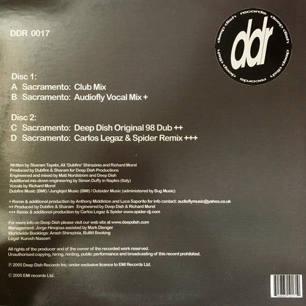 Sacramento | Mint (M) Very Good Plus (VG+)