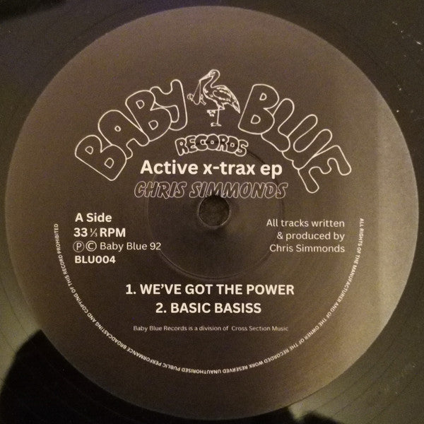 Active-X-Trax EP (12" VINYL) | Mint (M) Generic - HOUSE *NEW*