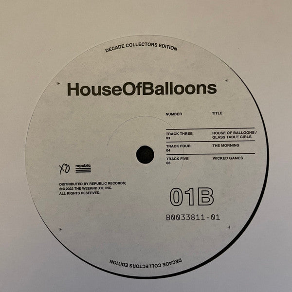 House Of Balloons | Mint (M) Mint (M) - HIP HOP/RAP *SEALED*