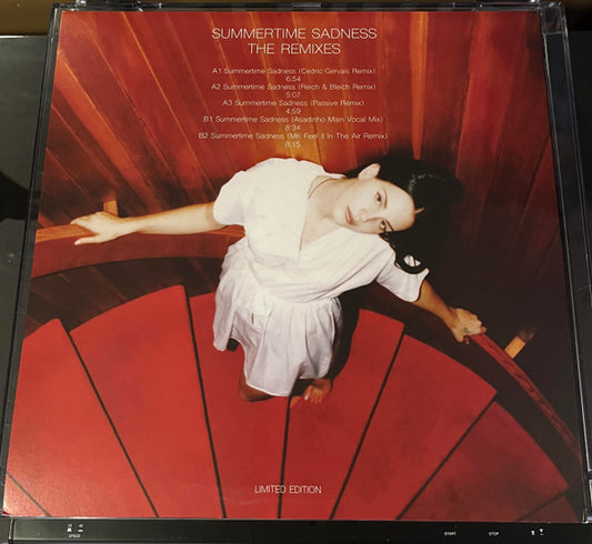 Lana Del Rey - The Summertime Sadness Remixes (UNOFFICIAL COLOR VINYL) | Mint (M) Mint (M) - HOUSE *SEALED*