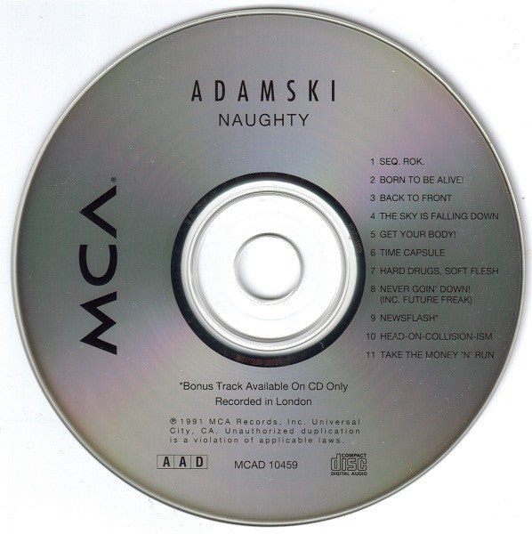 Naughty (CD) *SEALED* | Mint (M) Mint (M) - HOUSE *SEALED*