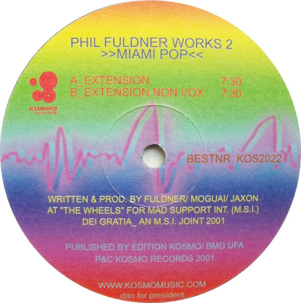 Miami Pop (VINYL) | Excellent+ (EX+) Generic - HOUSE / USED *EXCELLENT+*