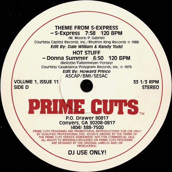 Various - Volume 1, Issue 11 *RECORD 1 ONLY* | Excellent (EX) Near Mint (NM) - HOUSE / USED *EXCELLENT+*