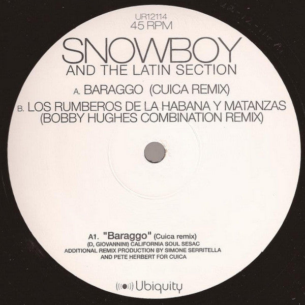 Baraggo (VINYL) | Excellent+ (EX+) Near Mint (NM or M-) - HOUSE / USED *EXCELLENT+*