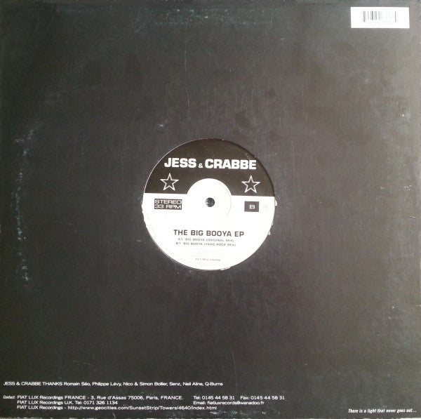 The Big Booya EP | Excellent (EX) Very Good Plus (VG+) - HOUSE / USED *EXCELLENT+*